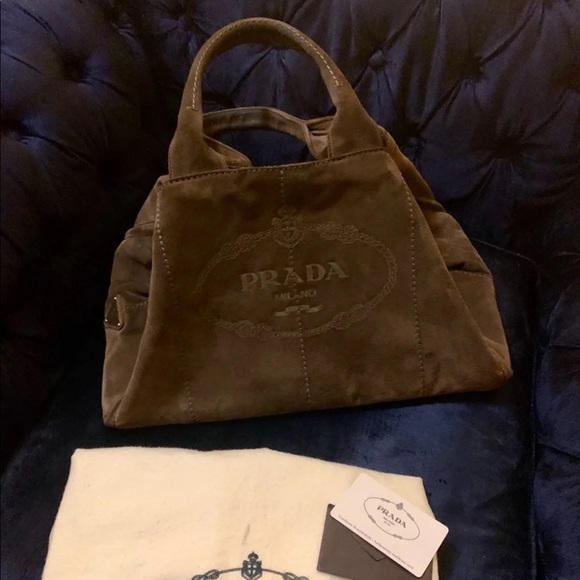 Pre loved 🤎 Prada Logo Bag - Picture 1 of 14